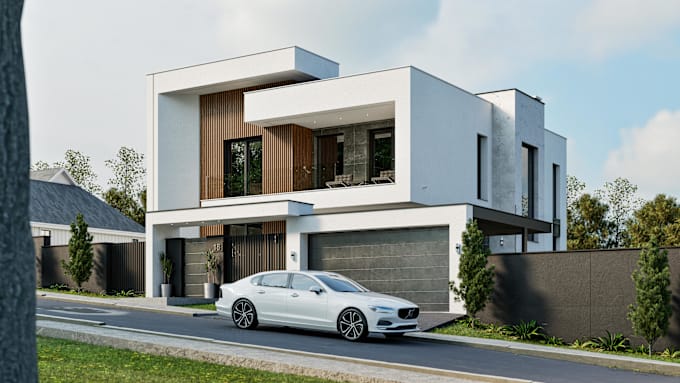 Gig Preview - Render photorealistic 3d exterior images