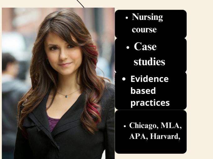 Gig Preview - Write nursing evidence based practices in chicago, mla, apa, harvard