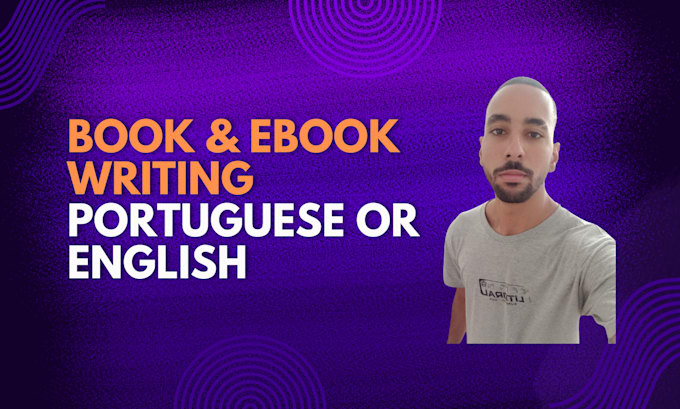 Gig Preview - Ghostwrite your book or ebook in portuguese or english in 24 hours