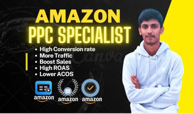 Gig Preview - Be your amazon PPC specialist to manage and optimize amazon PPC free PPC audit