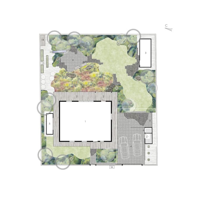 Gig Preview - Design a professional landscape site plan for your garden