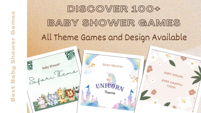 Bestseller - offer a collection of 100 baby shower games