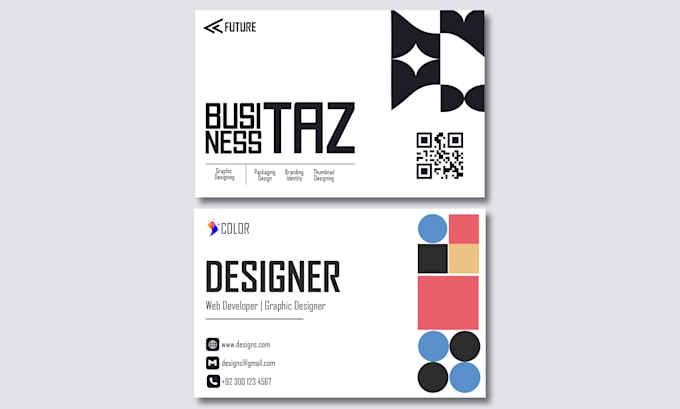 Gig Preview - Do creative and modern business card designs