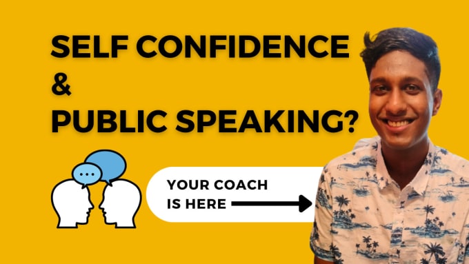 Gig Preview - Be your public speaking coach and mentor