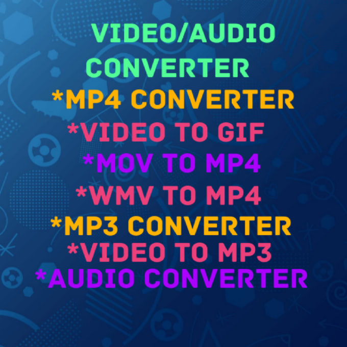 Gig Preview - Do any kind of video to audio and audio to video convert