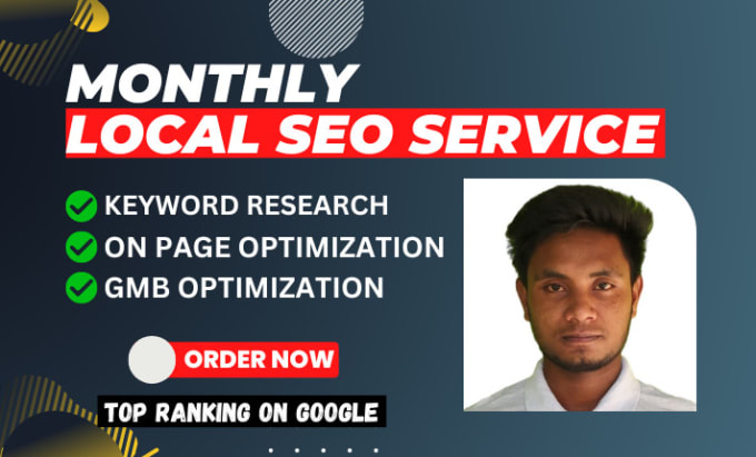 Gig Preview - Do monthly local SEO service for rank your website on google