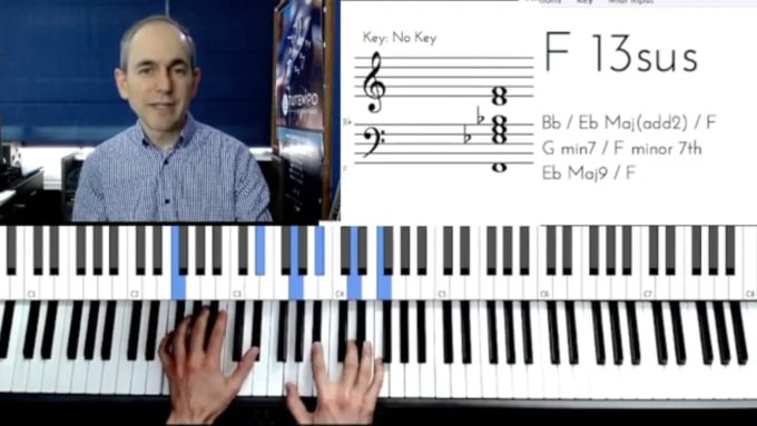 Gig Preview - Teach you to play jazz and pop piano