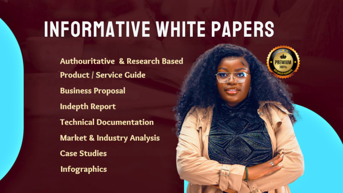 Gig Preview - Write a well researched white paper for your business