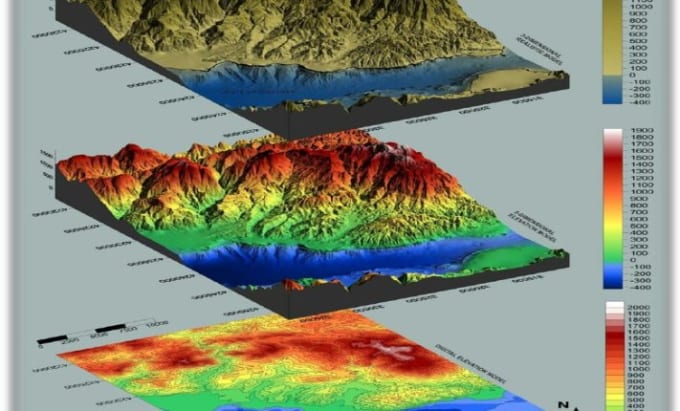 Gig Preview - Provide digital elevation models and there analysis