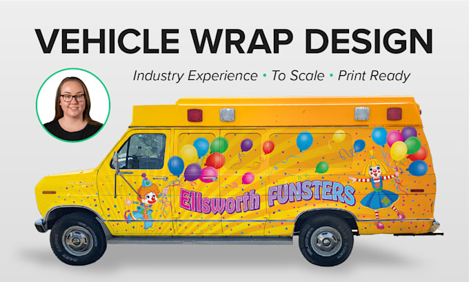 Gig Preview - Design print ready vehicle graphics and wraps