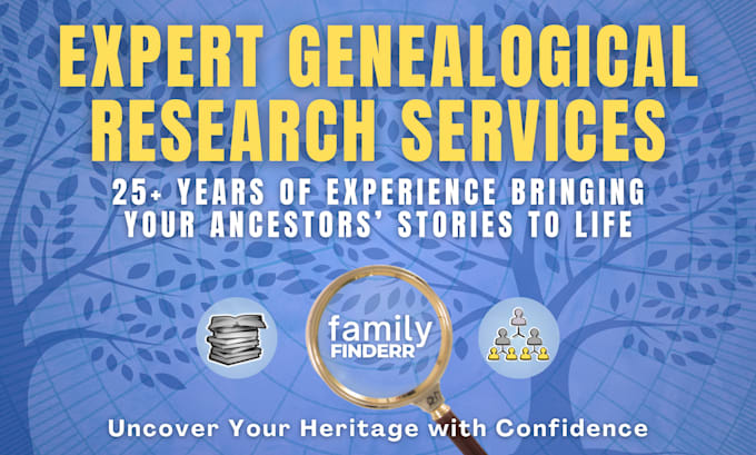 Gig Preview - Research your ancestors and their stories