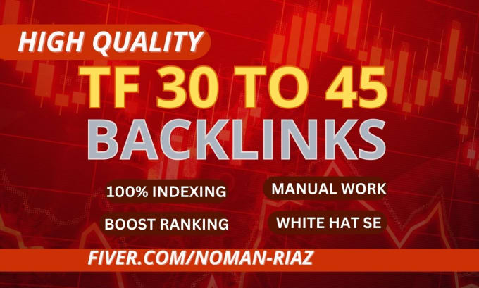 Gig Preview - Make high quality high tf dofollow seo backlinks