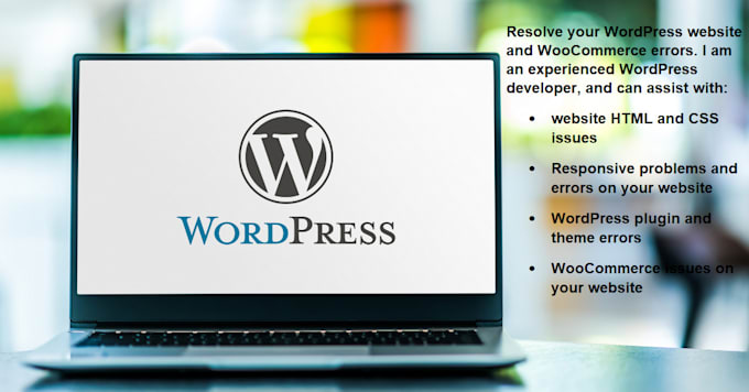 Gig Preview - Troubleshoot your wordpress website