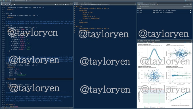 Gig Preview - Do data processing in rstudio