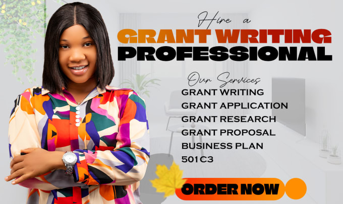 Gig Preview - Write winning grant proposal, business plan, grant writing, grant research, rfps