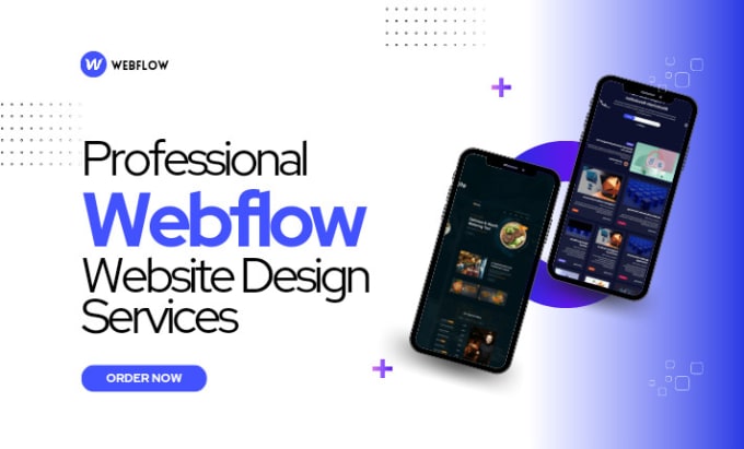 Gig Preview - Create, design, redesign and fix webflow website design