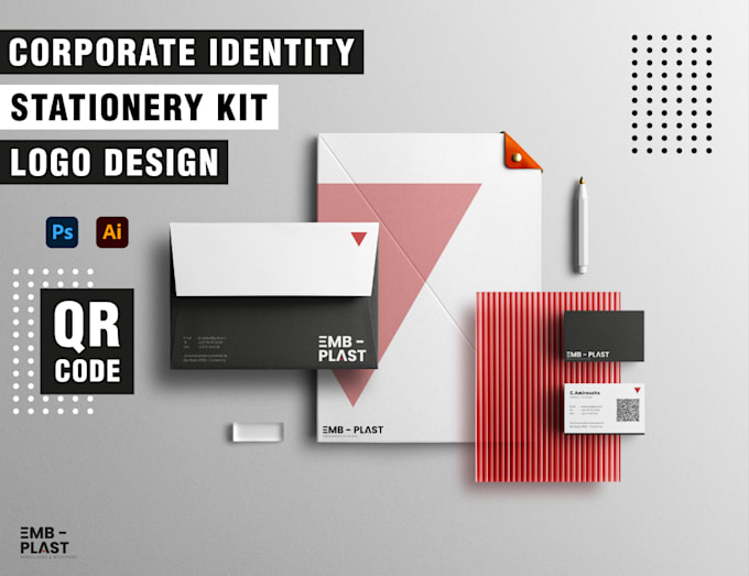 Gig Preview - Design corporate identity, stationery kit for your business