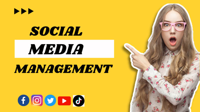 Gig Preview - Do monthly social media management and social graphics