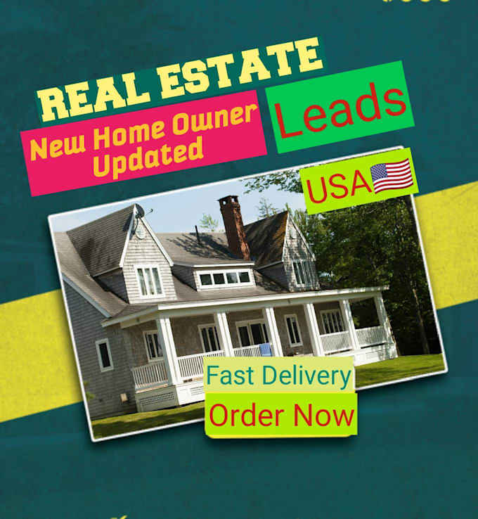 Gig Preview - Provide fresh and updated USA new homeowners list