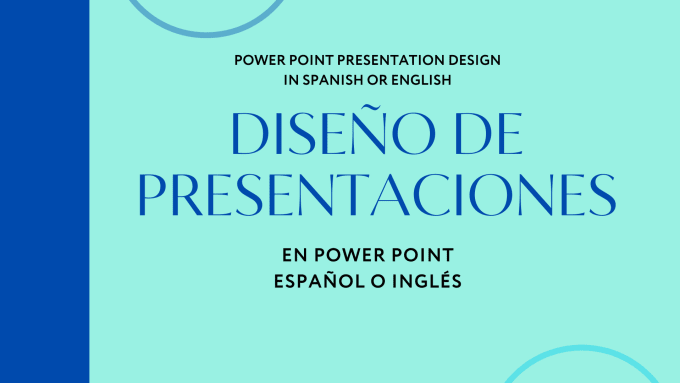 Gig Preview - Do professional presentations in spanish