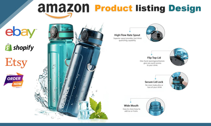 Gig Preview - Design amazon product image for listing