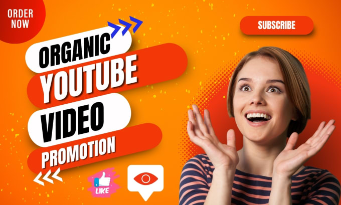 Gig Preview - Amplify your youtube video with organic promotion