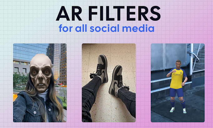 Gig Preview - Create unique filter for social media