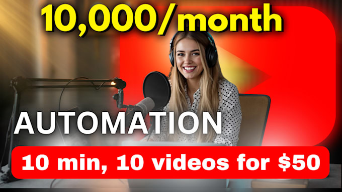 Bestseller - create faceless videos, top 10, automated youtube cashcow videos