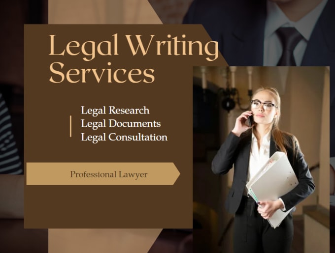 Gig Preview - Do legal research, law essay, and legal documents writing