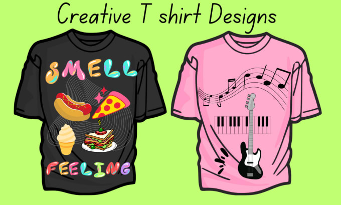 Gig Preview - Create mind blowing girls t shirt design