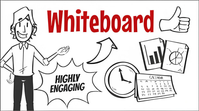 Gig Preview - Create whiteboard animated explainer video