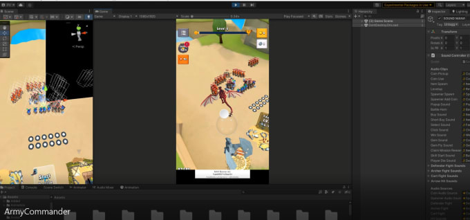 Gig Preview - Develop 2d, 3d unity games for mobile and pc