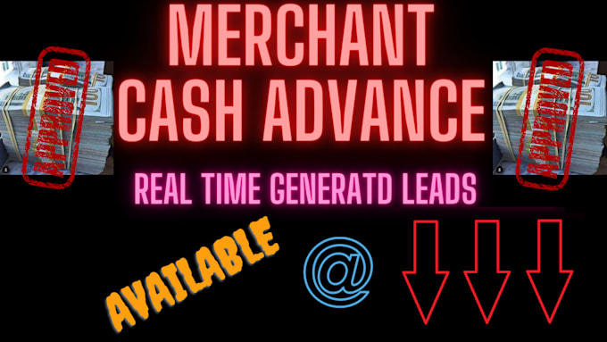 Gig Preview - Provide USA merchant cash advance leads for you