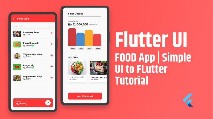 Gig Preview - Create a modern application page with flutter