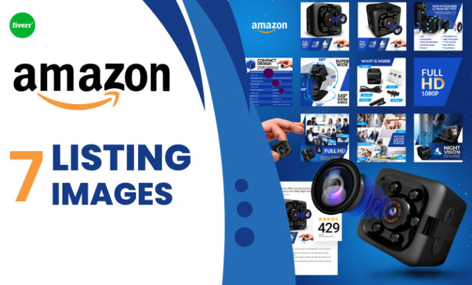 Gig Preview - Design amazon listing images and product infographic