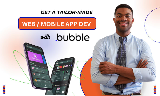 Gig Preview - Do bubble io app bubble website as bubble developer ai finalsite telehealth