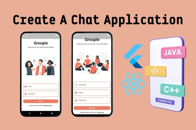 Gig Preview - Create a chatting application like whatsapp