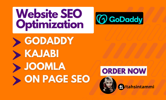 Gig Preview - Do godaddy joomla or kajabi website onpage SEO optimization