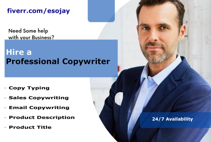 Gig Preview - Do professional copywriting, SEO product description, title