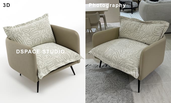 Gig Preview - Do 3d modelling and rendering of furniture sofa, bed, wardrobe, stool, chair