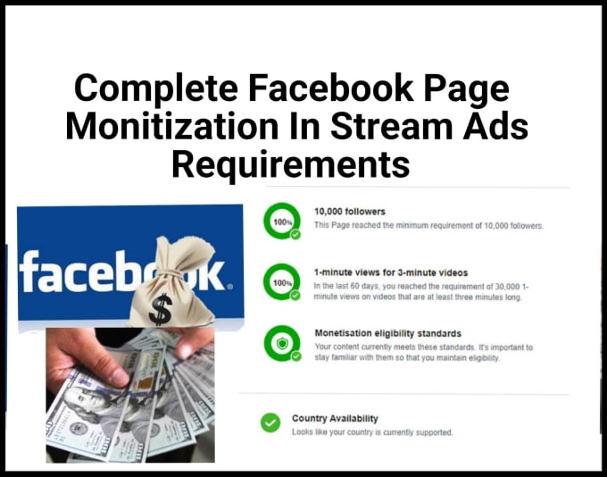 Bestseller - complete all requirements for facebook instream ads