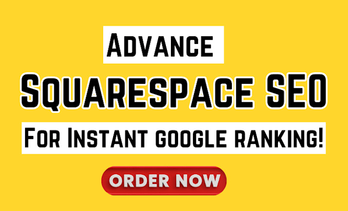 Gig Preview - Our agency will do perfect squarespace SEO for google ranking