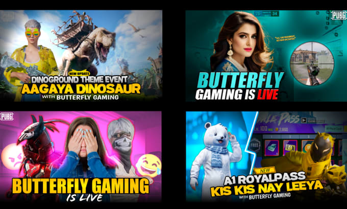 Gig Preview - Design gaming and esports thumbnails