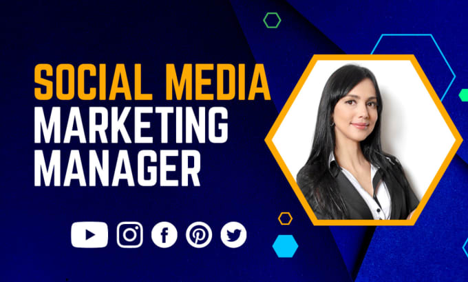 Gig Preview - Be your social media marketing manager and content creator