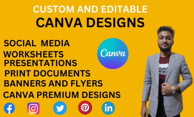 Gig Preview - Modern canva design for ebooks, pdfs, and whitepapers