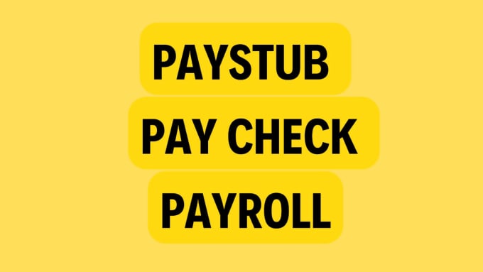 Bestseller - create paystub, check stub, w2, 1099 and 1040