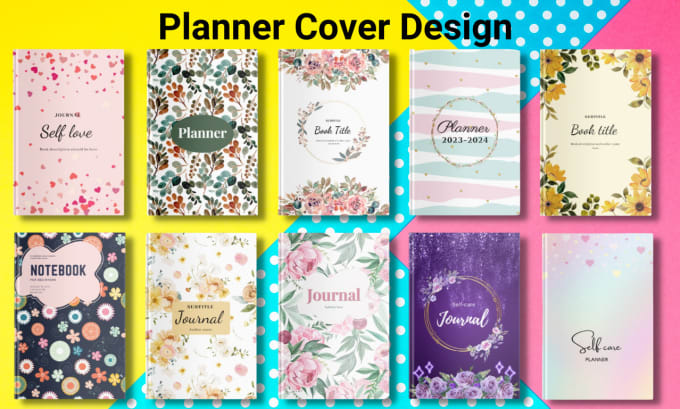 Gig Preview - Design journal cover, KDP journal, journal KDP cover, kindle book cover