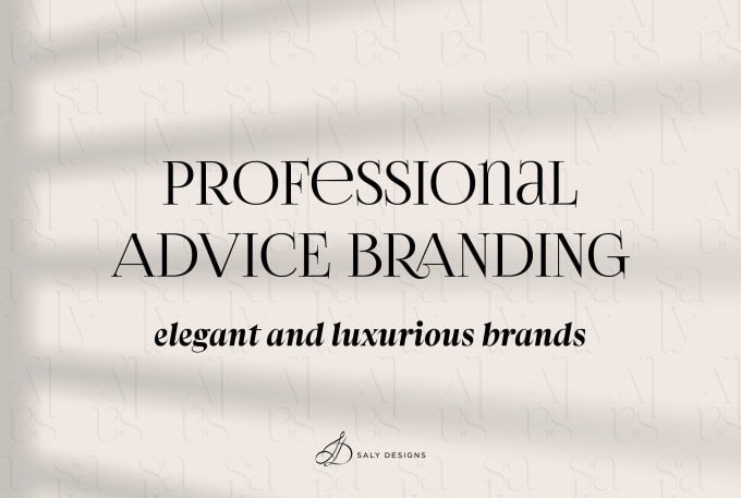 Gig Preview - Elevate your brand with advice for elegant branding