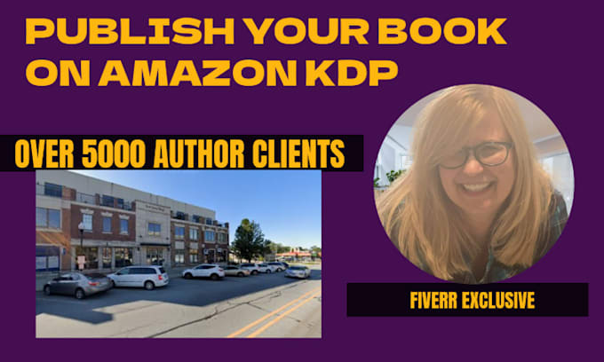 Gig Preview - Do amazon kdp book publishing