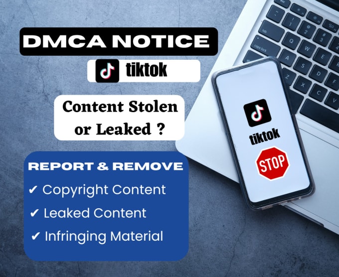 Gig Preview - Draft a dmca notice to remove copyright or leaked content